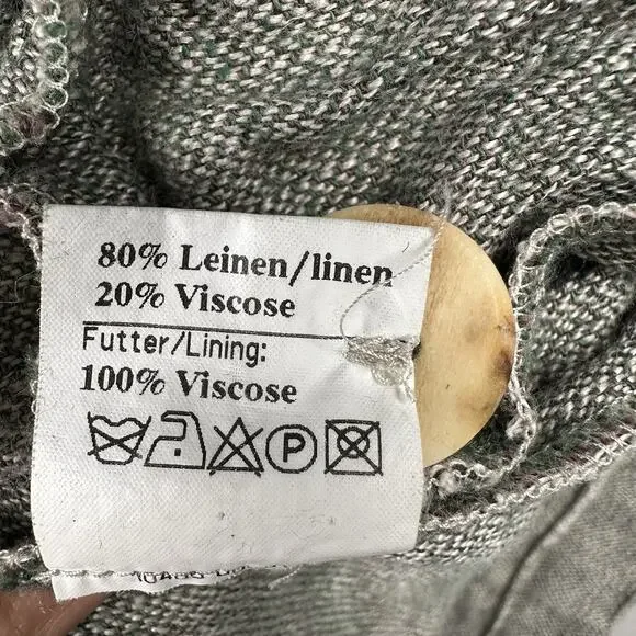 Vintage REHLI TRACHT Women's Linen Skirt Suit 80' Size Medium - Picture 14 of 16